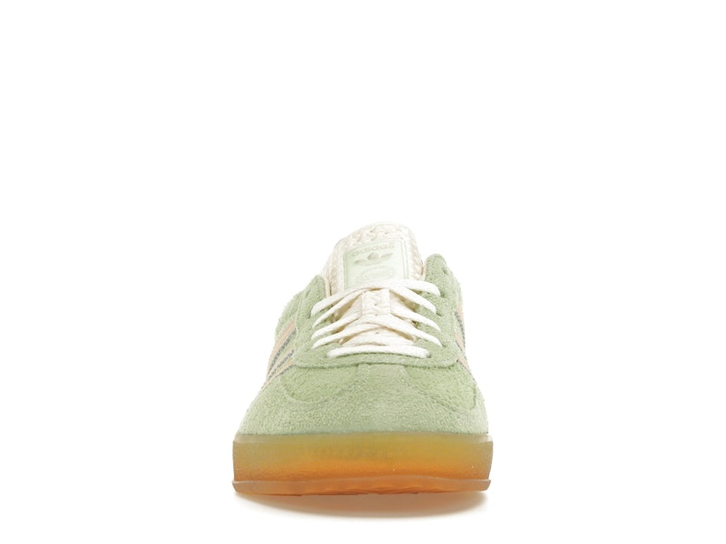 adidas Gazelle Indoor Semi Green Spark (Women's) - Semi Green Spark/Almost Yellow/Cream White - IE2948 - 09