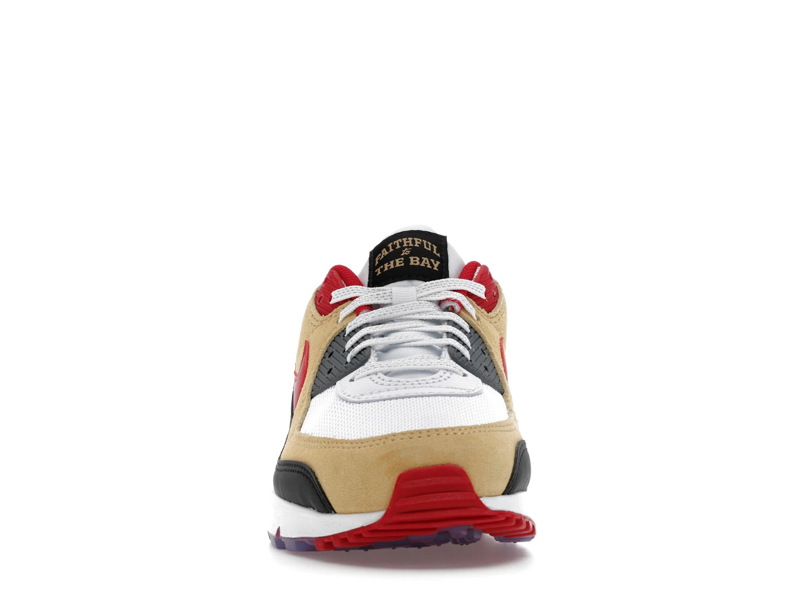 Nike Air Max 90 San Francisco 49ers - White/Gym Red/Black - II7588-100 - 09