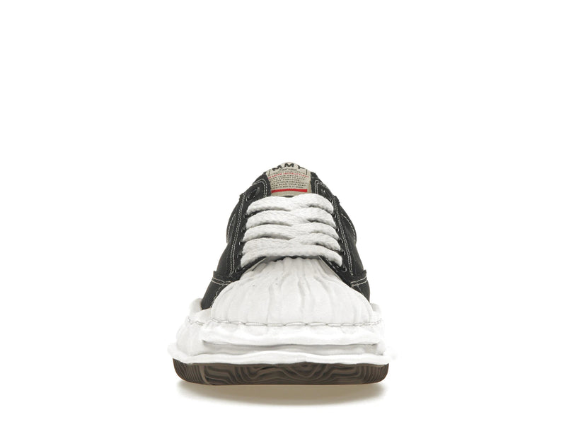 Mihara Yasuhiro Blakey OG Sole Canvas Low Black - Black/White - A08FW735 - 09