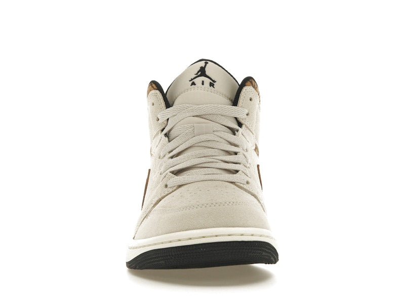 Air Jordan 1 Mid SE Brown Elephant - vue 9