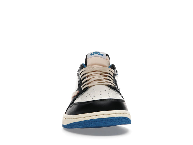 Air Jordan 1 Low Fragment Design X Travis Scott - White/Black-Royal-Sail - DM7866-140 - 09