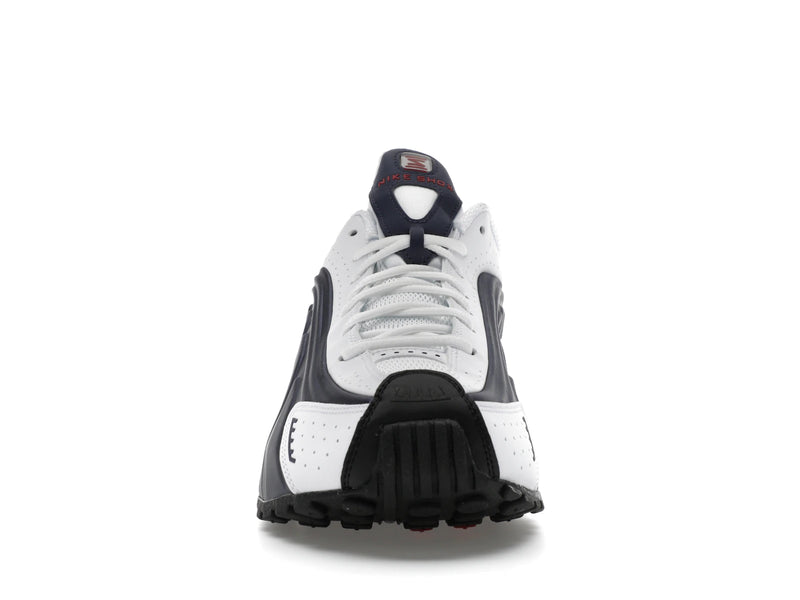 Nike Shox R4 Usa (2025) - Midnight Navy/White/Metallic Silver/Gym Red - HQ1988-400 - 09