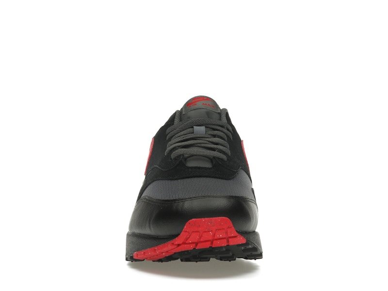 Nike Air Max 1 Essential Vamps - Black/University Red/Iron Grey - FZ5808-008 - 09