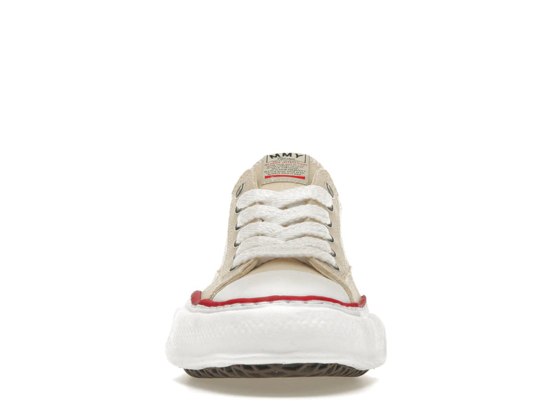 Mihara Yasuhiro Peterson OG Sole Canvas Low Natural - Natural/White - A04FW729 - 09
