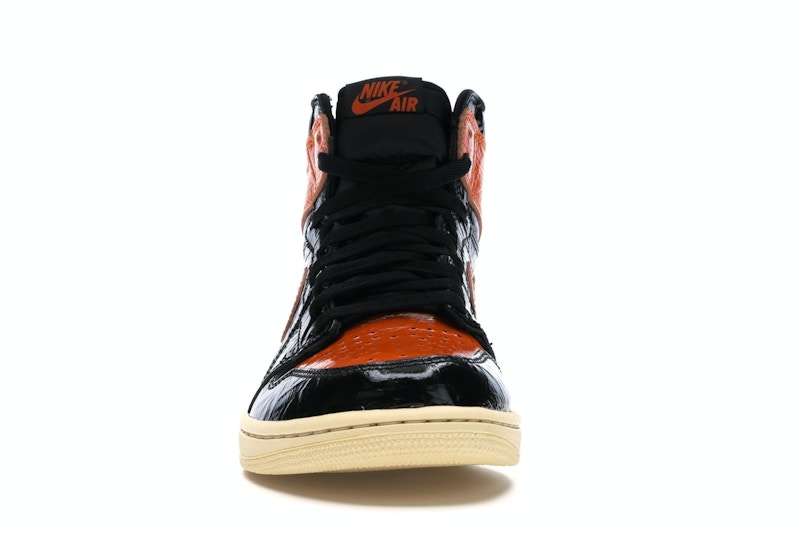 Air Jordan 1 Retro High Shattered Backboard 3 - Black/Pale Vanilla-Starfish - 555088-028 - 09