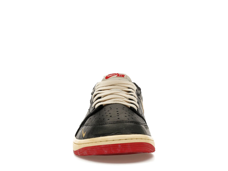 Air Jordan 1 Retro Low OG Nigel Sylvester Better With Time - Black/Muslin/Varsity Red - IB8958-001 - 09