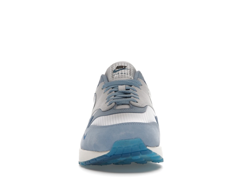 Nike Air Max 1 Premium Blueprint - White/Dark Marina Blue/Leche Blue - DR0448-100 - 09