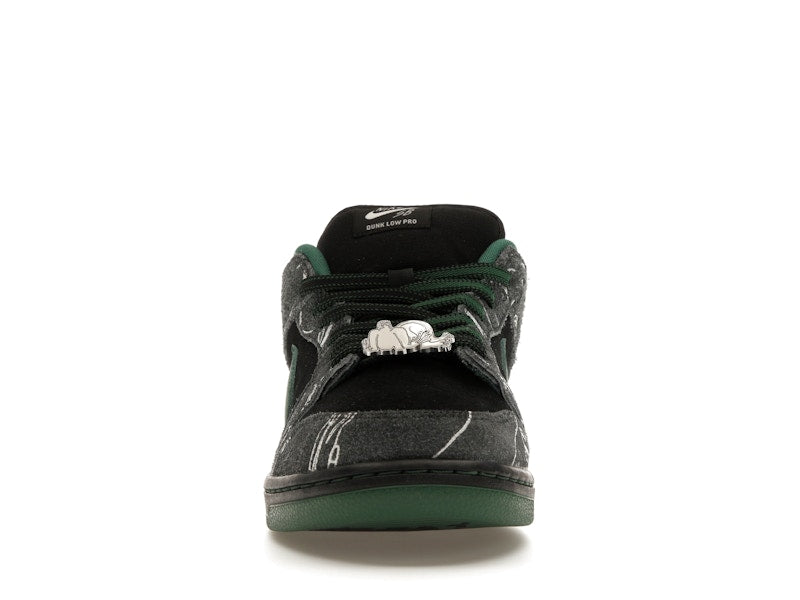 Nike SB Dunk Low There Skateboards - Black/Gorge Green-Summit White - HF7743-001 - 09