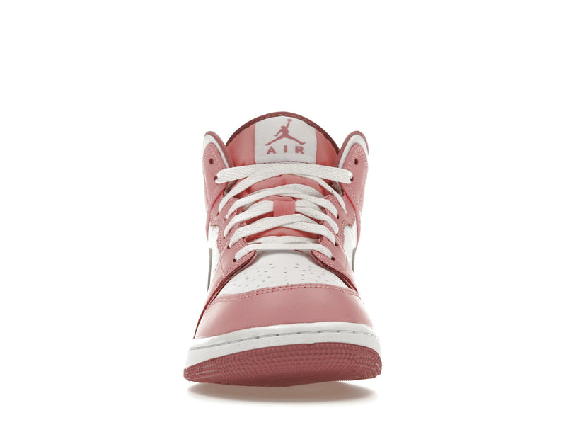 Air Jordan 1 Mid Valentines Day (2023) (GS) - Coral Chalk/Desert Berry/White - DQ8423-616 - 09