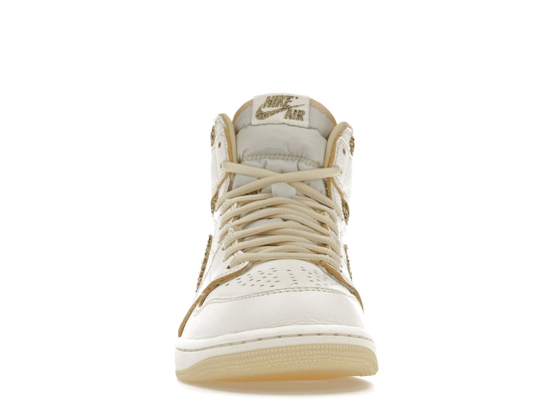 Air Jordan 1 Retro High OG Craft Vibrations Of Naija - Sail/Pale Vanilla-Black - FD8631-100 - 09