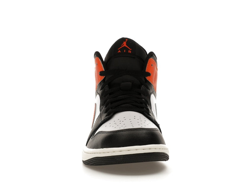 Air Jordan 1 Mid Black Toe Starfish - Starfish/White/Sail/Black - DQ8426-801 - 09