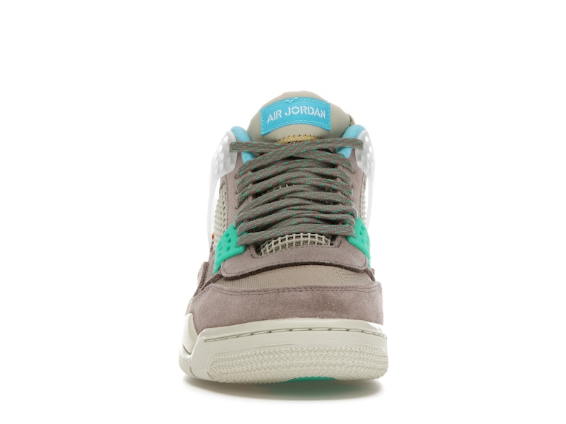 Air Jordan 4 Retro SP 30th Anniversary Union Taupe Haze - Taupe Haze/Blue Fury-Khaki-Roma Green - DJ5718-242 - 09