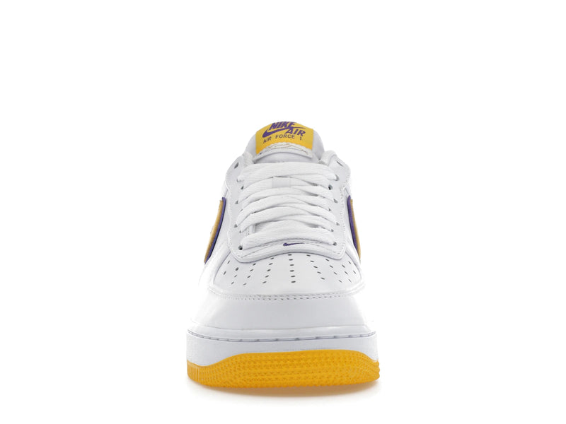 Nike Air Force 1 Low Kobe Bryant Lakers Home - White/Varsity Maize/Varsity Purple - FZ1151-100 - 09