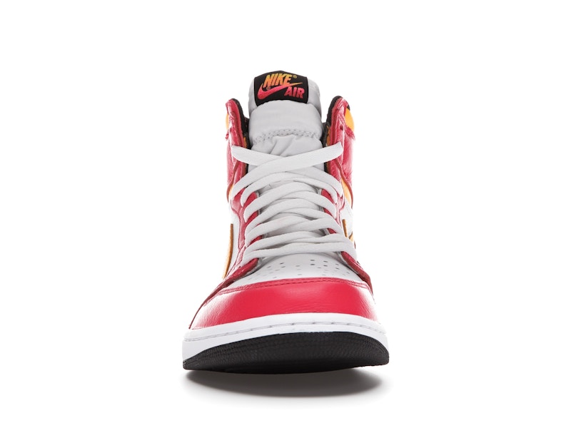 Air Jordan 1 Retro High OG Light Fusion Red - Light Fusion Red/White-Laser Orange-Black - 555088-603 - 09