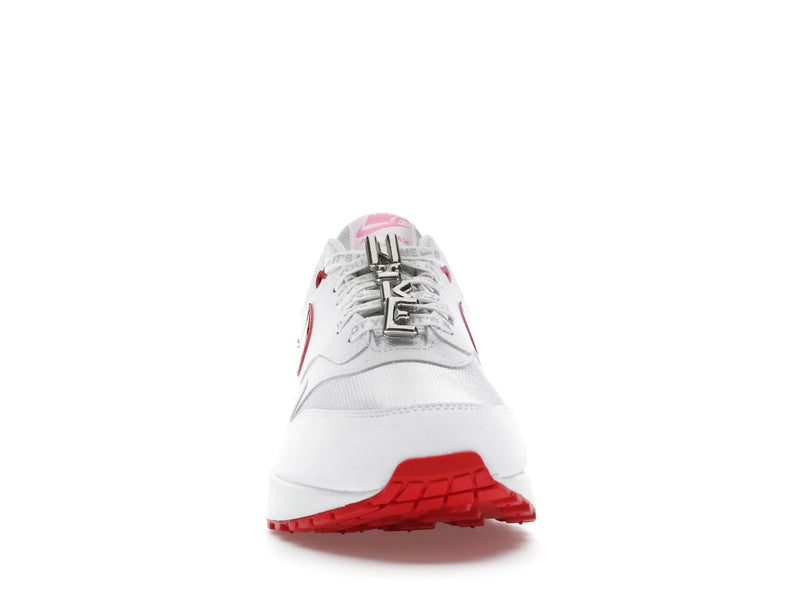 Nike Air Max 1 PRM Valentines Day White - White/University Red/Playful Pink - HV2303-100 - 09