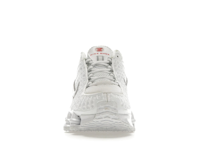 Nike Shox Tl White Metallic Silver (W) - White/Metallic Silver-Max Orange-White - AR3566-100 - 09