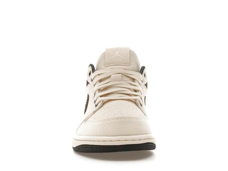 Air Jordan 1 Low Premium Pale Ivory Off Noir Baroque Brown - vue 9