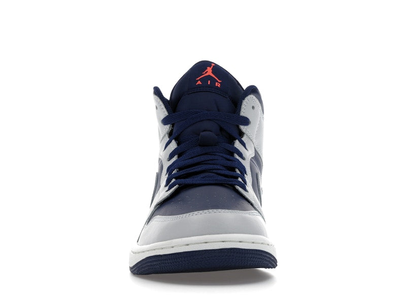 Air Jordan 1 Mid Blue Void - Blue Void/Summit White/Hot Lava/Pure Platinum - DQ8426-403 - 09