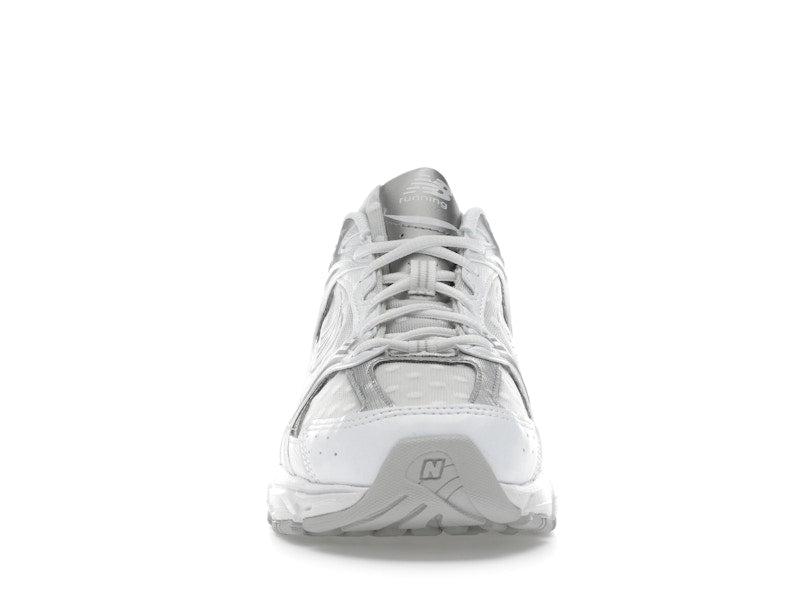 New Balance 530 Silver Metallic Polka Dots - White/Silver Metallic - U530HFW - 09