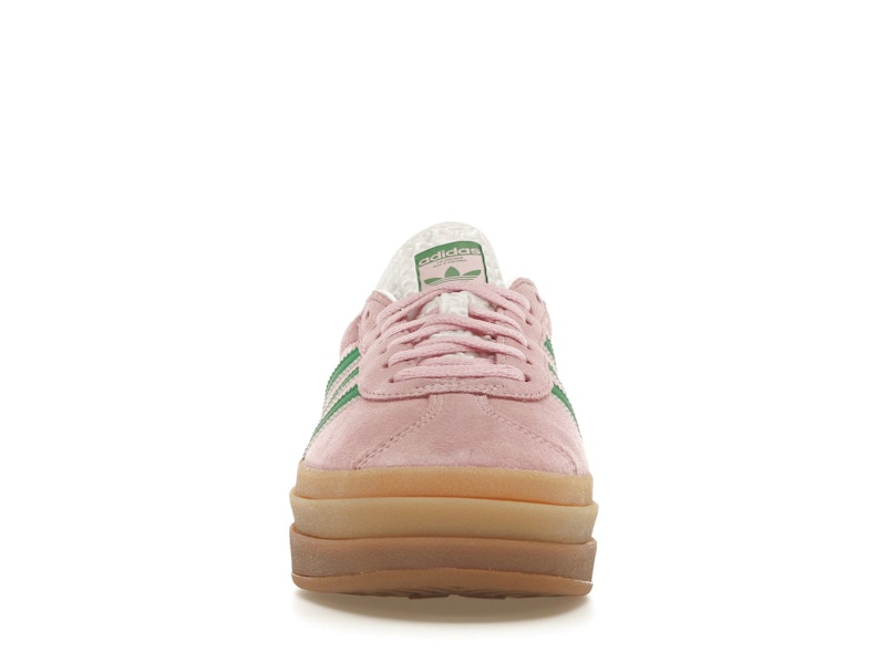 adidas Gazelle Bold True Pink (Women's) - True Pink/Green/Cloud White - IE0420 - 09