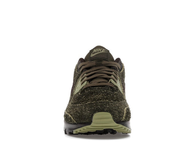 Nike Air Max 90 Premium Skunk - Cargo Khaki/Old Moss/Dusty Olive/Velvet Brown - HV6663-300 - 09