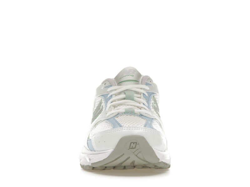 New Balance 530 White Light Chrome Blue Clay Ash - White/Light Chrome Blue/Clay Ash - MR530PC - 09