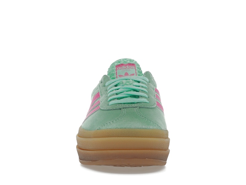 adidas Gazelle Bold Pulse Mint Pink (Women's) - Pulse Mint/Screaming Pink/Gum - H06125 - 09