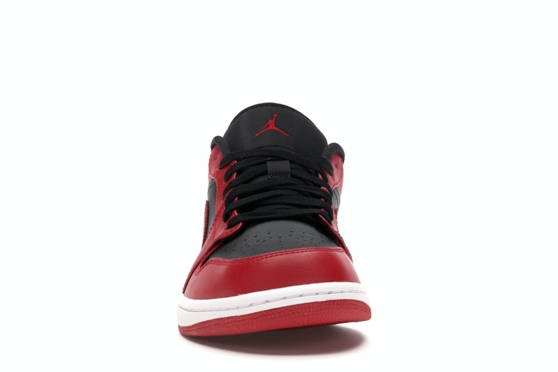Air Jordan 1 Low Reverse Bred - Gym Red/Black-Gym Red-White - 553558-606 - 09