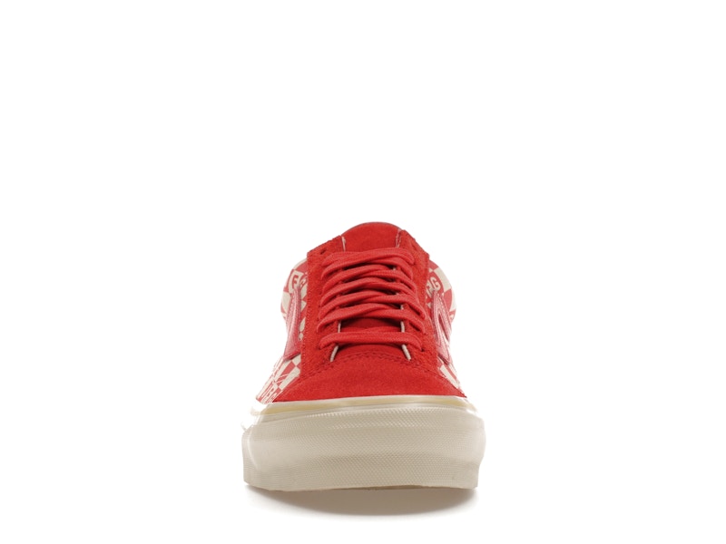 Vans Vault OG Style 36 LX Joe Freshgoods The Honeymoon Stage Red - view 10