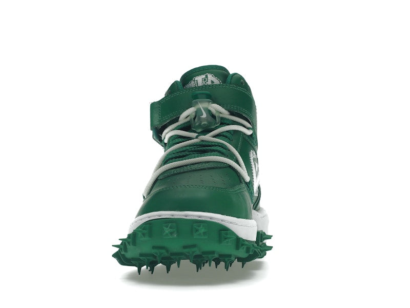 Nike Air Force 1 Mid Off White Pine Green - Pine Green/White-White - DR0500-300 - 10