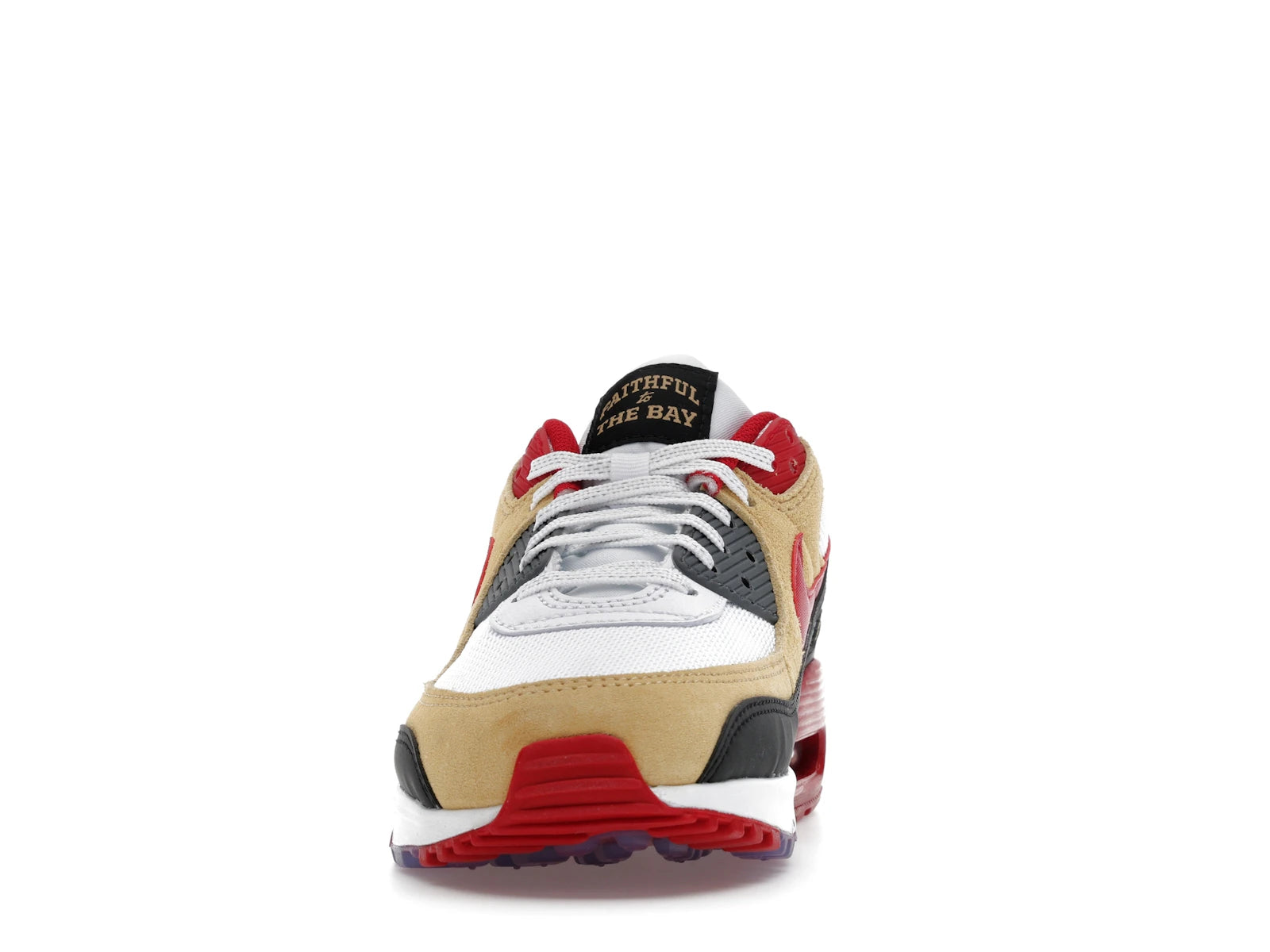 Nike Air Max 90 San Francisco 49ers - White/Gym Red/Black - II7588-100 - 10