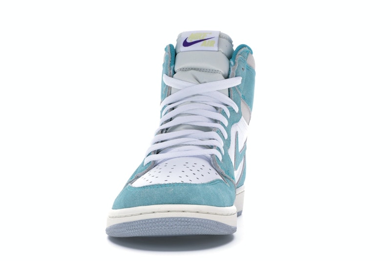 Air Jordan 1 Retro High Turbo Green - Turbo Green/Sail-White-Light Smoke Grey - 555088-311 - 10