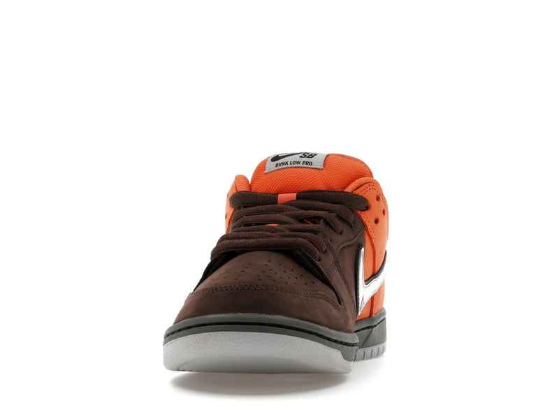 Nike SB Dunk Low Pro Muni Fast Pass - Safety Orange/Wolf Grey/Baroque Brown/Iron Grey/Black - IR1888-800 - 10