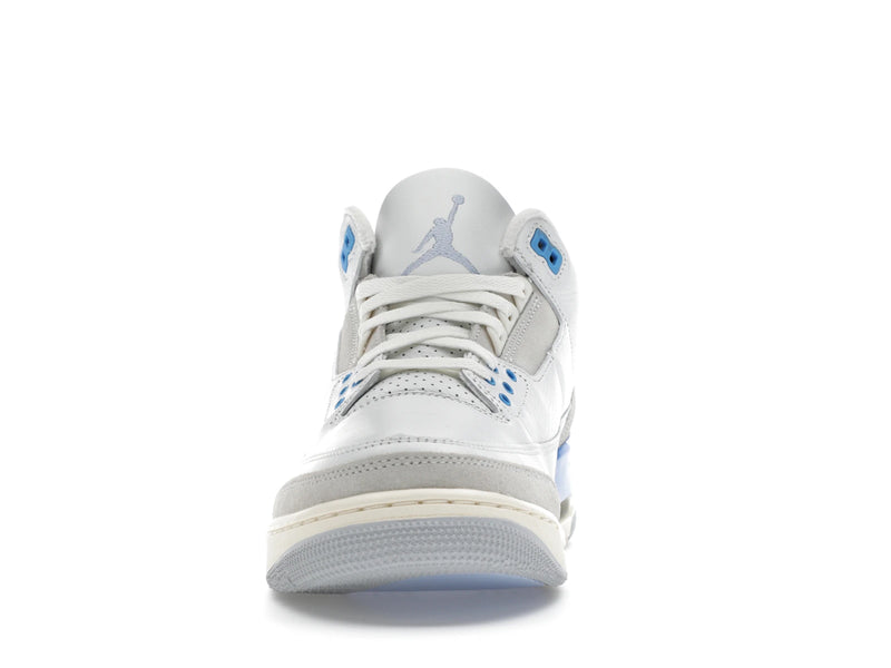 Air Jordan 3 Retro Lucky Shorts - Summit White/Hydrogen Blue-Legend Blue-Photon Dust-Pure Platinum-Sail - CT8532-101 - 10