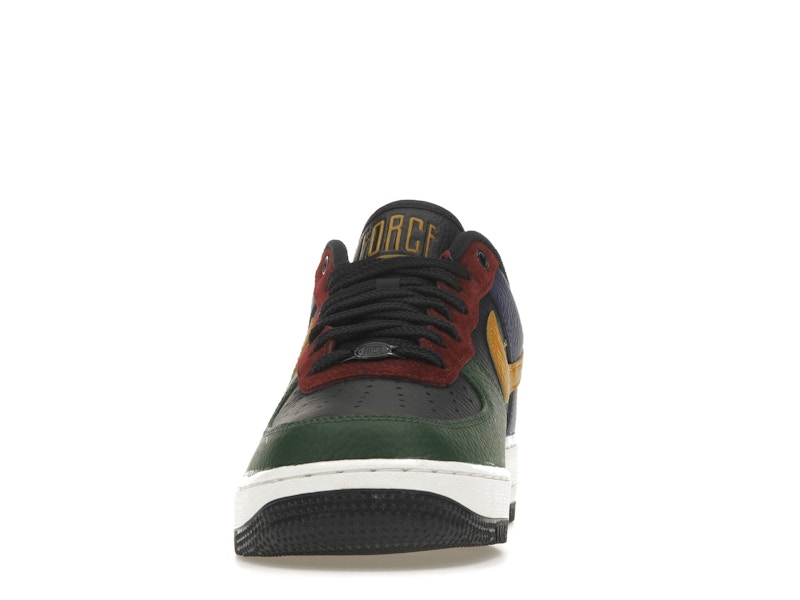 Nike Air Force 1 Low '07 LX Command Force Obsidian Gorge Green (Women's) - Gorge Green/Gold Suede/Obsidian - DR0148-300 - 10