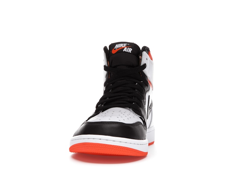 Air Jordan 1 Retro High Electro Orange - White/Electro Orange-Black - 555088-180 - 10