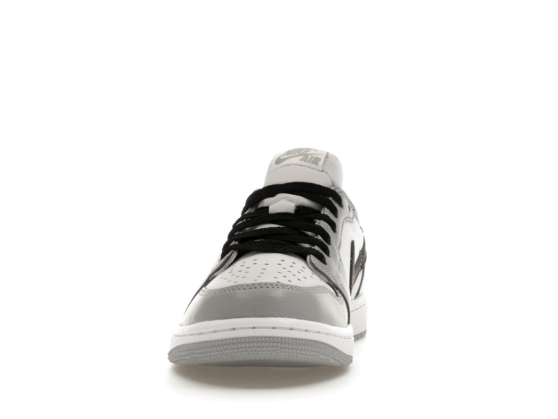 Air Jordan 1 Retro Low OG Barons - White/Black-Wolf Grey - CZ0790-110 - 10