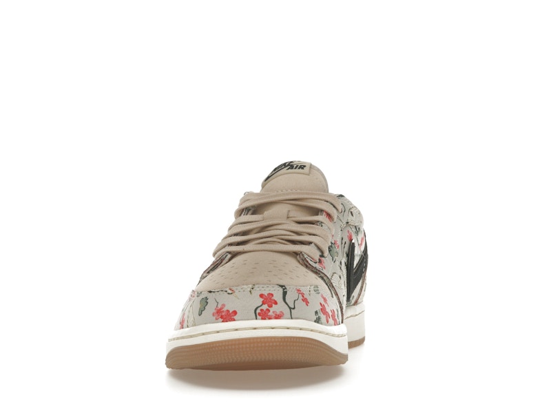 Air Jordan 1 Retro Low OG Rui Hachimura Oatmeal - Oatmeal/Jade Smoke-Black - HV8293-100 - 10