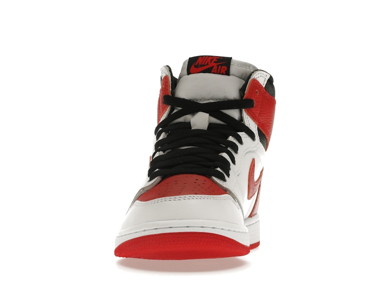 Air Jordan 1 Retro High OG Heritage - White/University Red-Black - 555088-161 - 10
