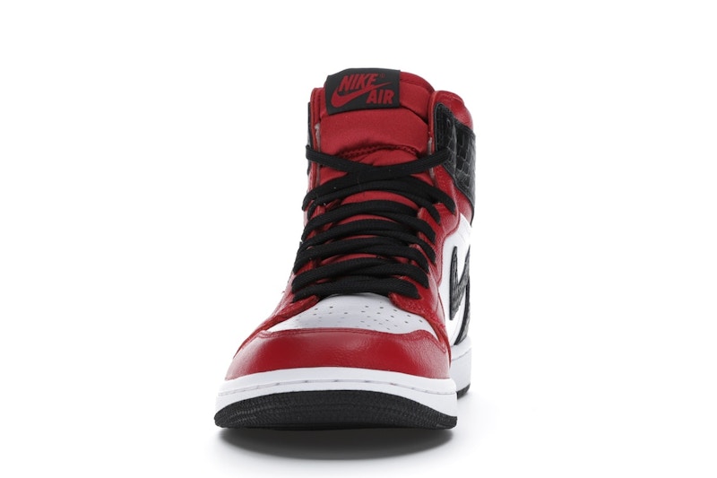 Air Jordan 1 Retro High Satin Snake Chicago (W) - Gym Red/White-Black - CD0461-601 - 10