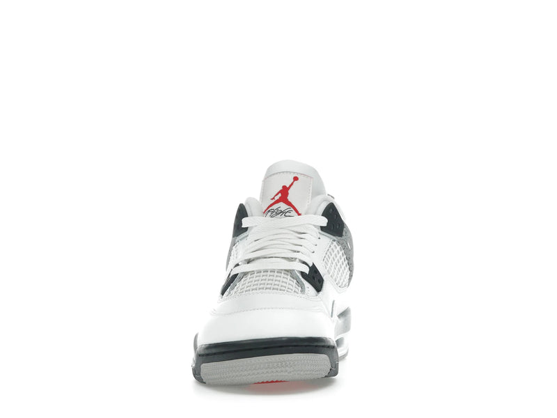 Air Jordan 4 Retro White Cement (2025) (GS) - Summit White/Fire Red-Tech Grey-Black - IB4171-100 - 10