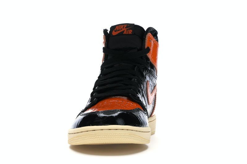 Air Jordan 1 Retro High Shattered Backboard 3 - Black/Pale Vanilla-Starfish - 555088-028 - 10
