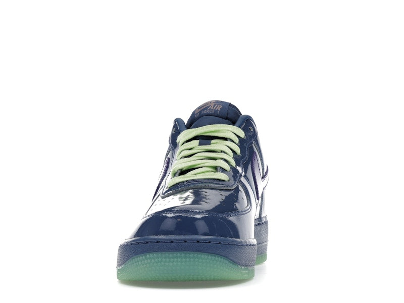 Nike Air Force 1 Low Patent Leather Mystic Navy Grape Ice - Ansicht 11