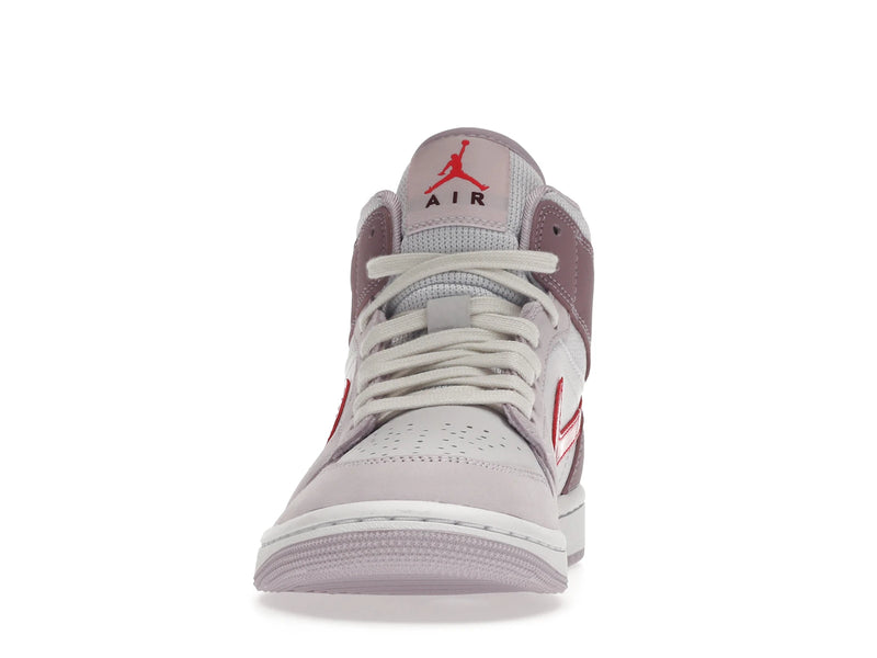Air Jordan 1 Mid Valentines Day (2022) (W) - White/Pink-Crimson - DR0174-500 - 10