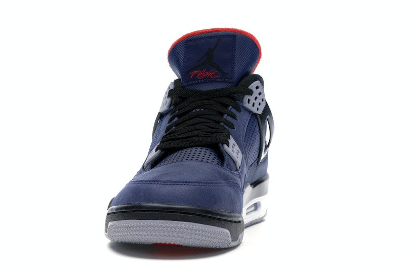 Air Jordan 4 Retro Winter - Loyal Blue/White-Habanero Red-Black - CQ9597-401 - 10