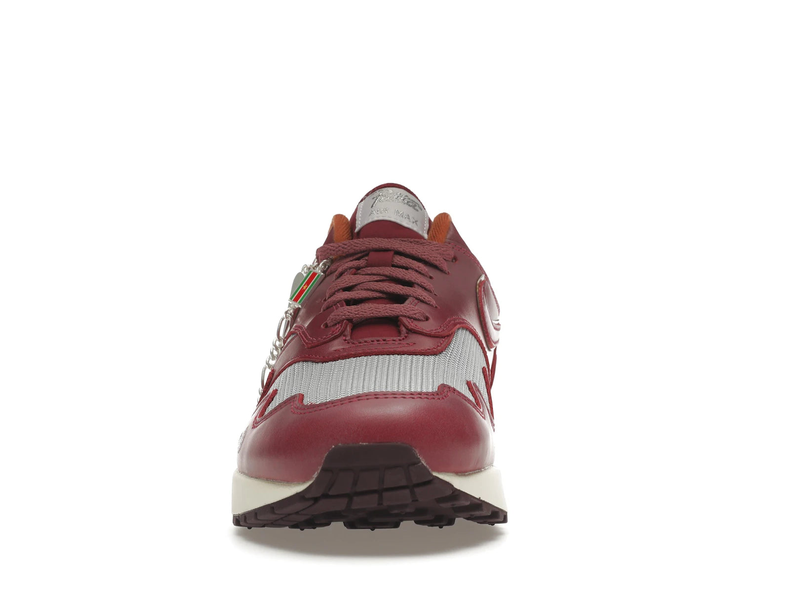 Nike Air Max 1 Patta Waves Rush Maroon With Bracelet - Metallic Silver/Rush Maroon - DO9549-001 - 10
