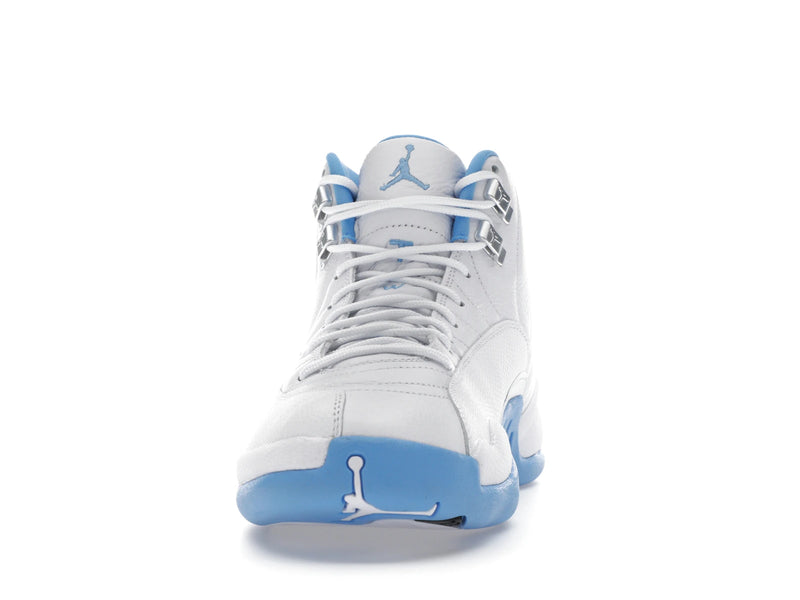 Air Jordan 12 Retro Melo (2025) - White/University Blue/Metallic Silver - CT8013-112 - 10