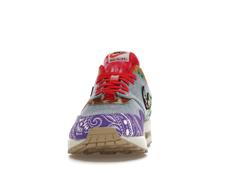 Nike Air Max 1 SP Concepts Denim Paisley - Wild Violet/Multi-Color-Sail - (Special Box) DN1803-500 - 10