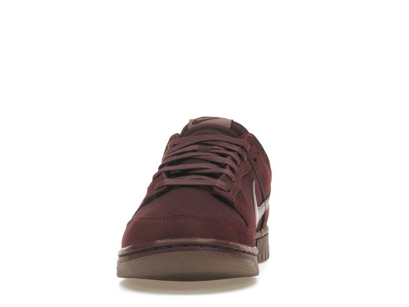Nike Dunk Low Retro Premium Burgundy Crush - vue 11