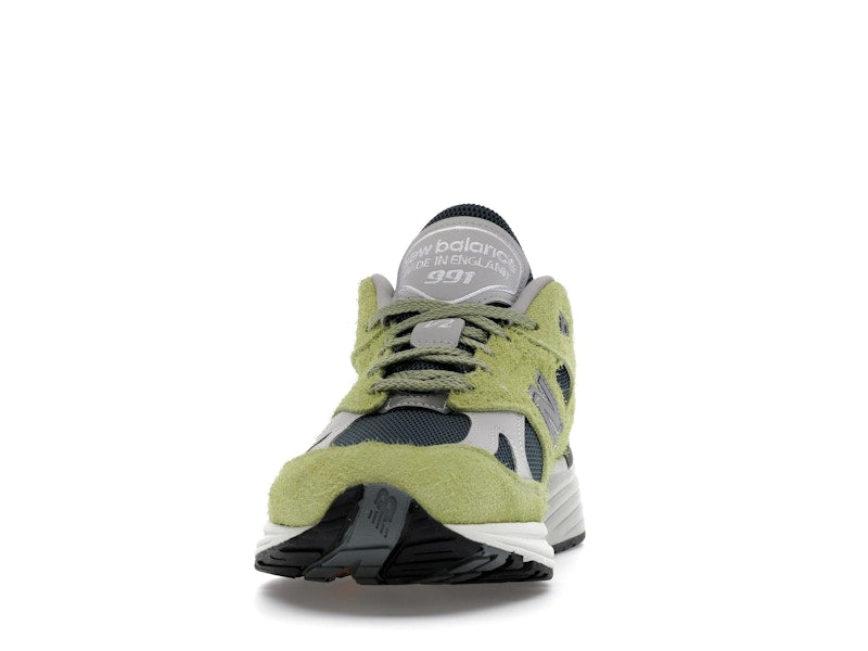 New Balance 991v2 MiUK Grape Sorbet - Beechnut/Trekking Green - U991GT2 - 10